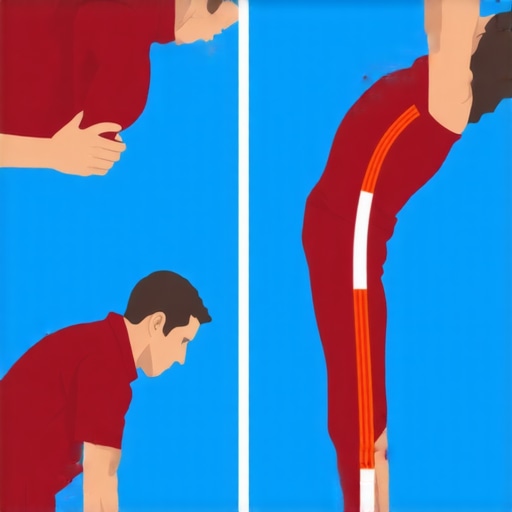 Diagram illustrating how chiropractic adjustments and mobility exercises work together for improved posture.