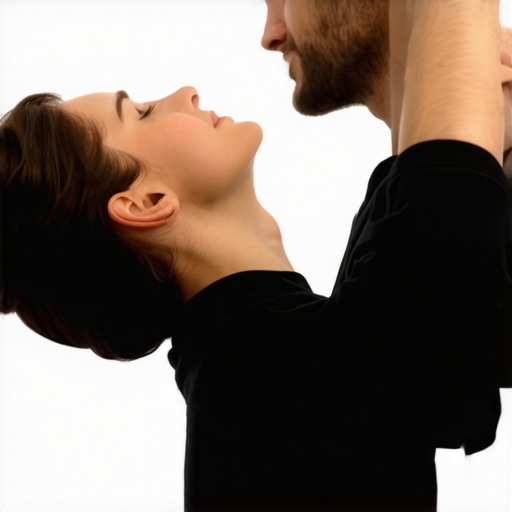 Person receiving professional chiropractic adjustment for neck mobility