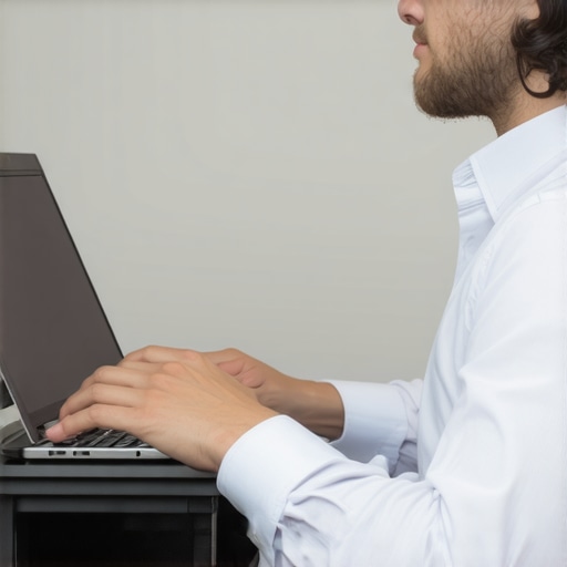 The Laptop Height Rule That Saves Your Neck from Constant Tension