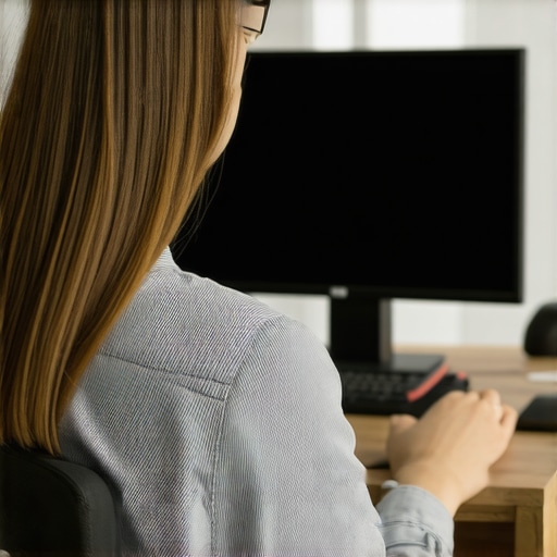 The Specific Way to Position Your Monitor to Kill Neck Tension