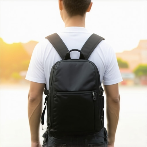 The best way to carry a heavy bag without spinal strain