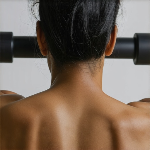 Individual using foam roller for mobility