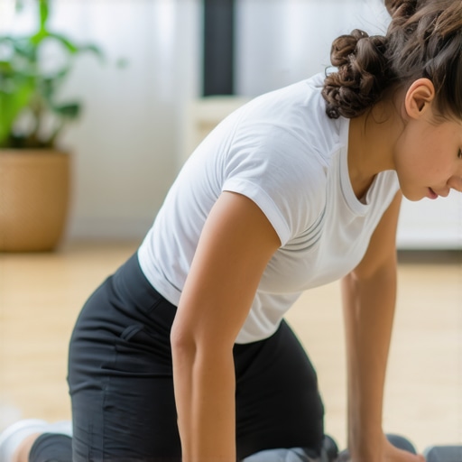 Effective Use of Foam Roller for Mobility Person demonstrating foam rolling exercises to improve back mobility