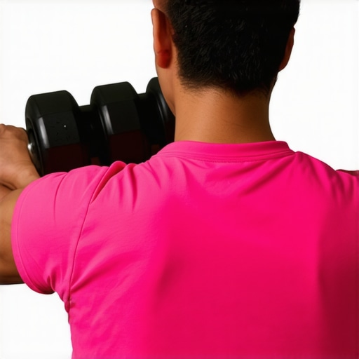 Individual performing foam roller exercises to improve upper back mobility