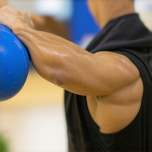 Person rolling out their thoracic spine with a foam roller to improve mobility and posture.