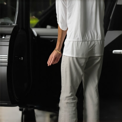 The best way to get out of a car if you have sciatica