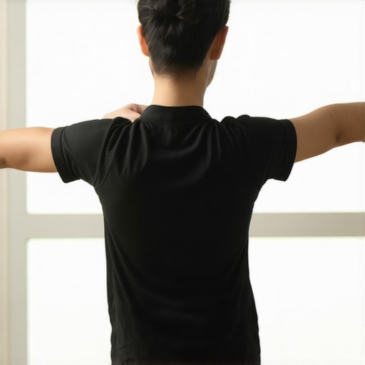 The simple wall stretch that fixes rounded shoulders