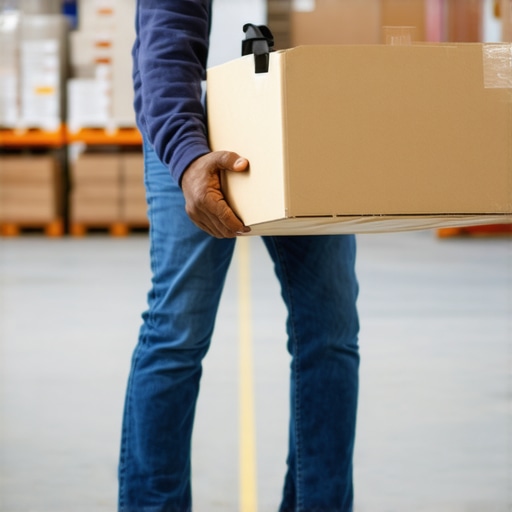 The specific way to lift heavy boxes without injury