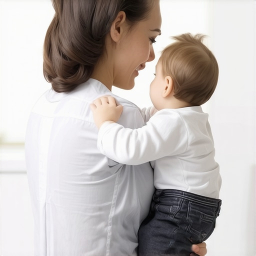 The way you hold your toddler is causing that mid-back burn