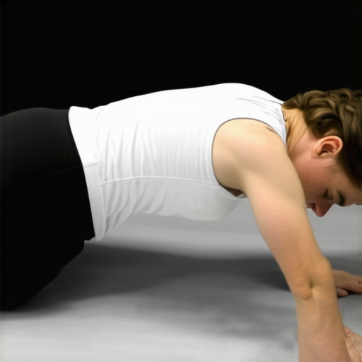 Person doing a seated spinal rotation to increase thoracic spine mobility