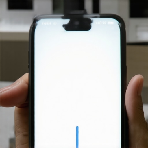 Smartphone displaying posture tracking app
