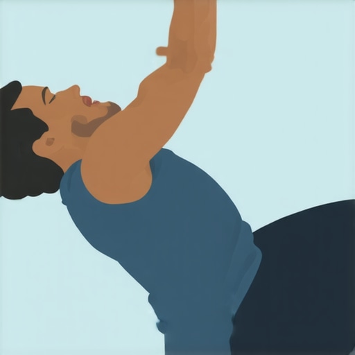 A person demonstrating advanced mobility exercises for improving spinal and joint health