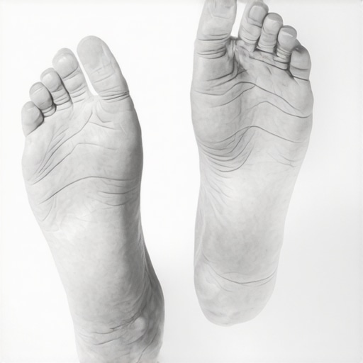 Footprint analysis for assessing foot arch height