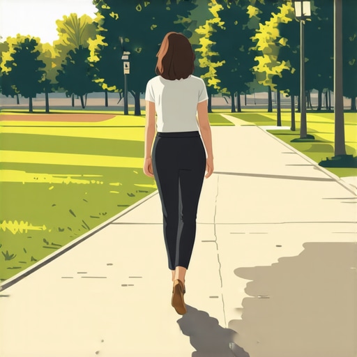 How to Fix the Forward Lean in Your Walking Stride