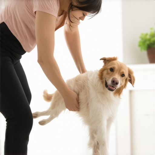 How to Pick Up Your Dog Without Throwing Out Your Back