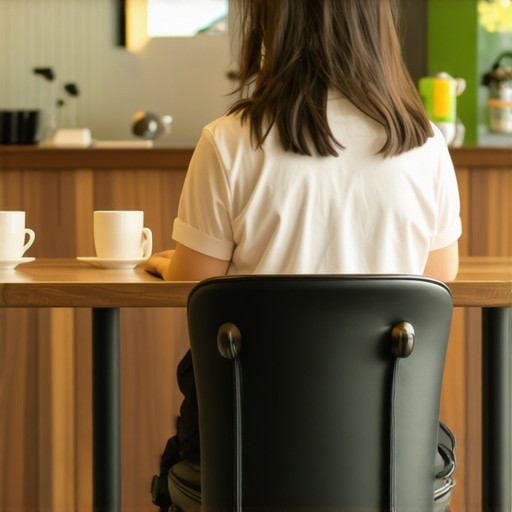 How to sit in a coffee shop without ruining your back