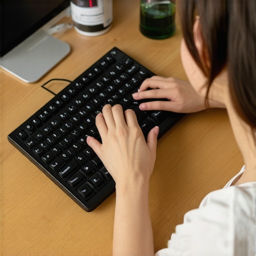 The Best Way to Position Your Keyboard for Shoulder Relief