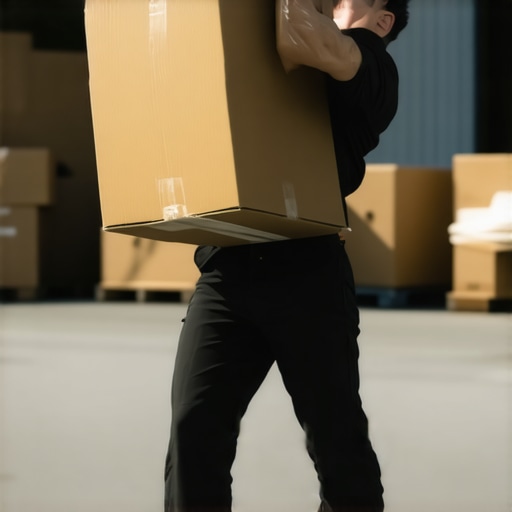 The Correct Way to Lift Heavy Boxes Without Spinal Strain