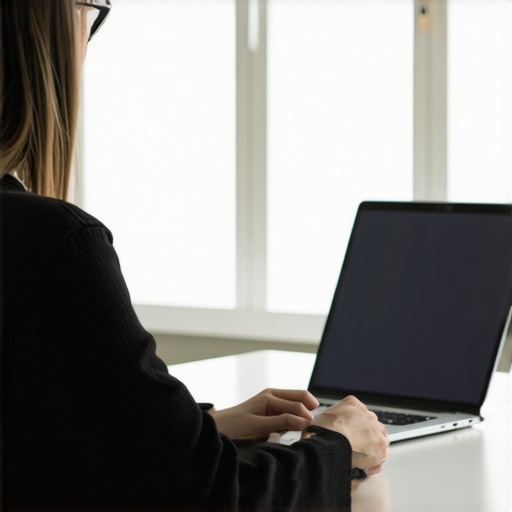 The Specific Way to Sit at a Laptop Without Creating a Hump