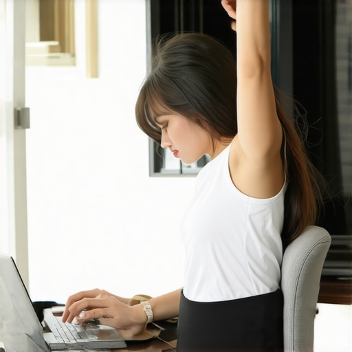 The specific stretch for people who work on laptops all day