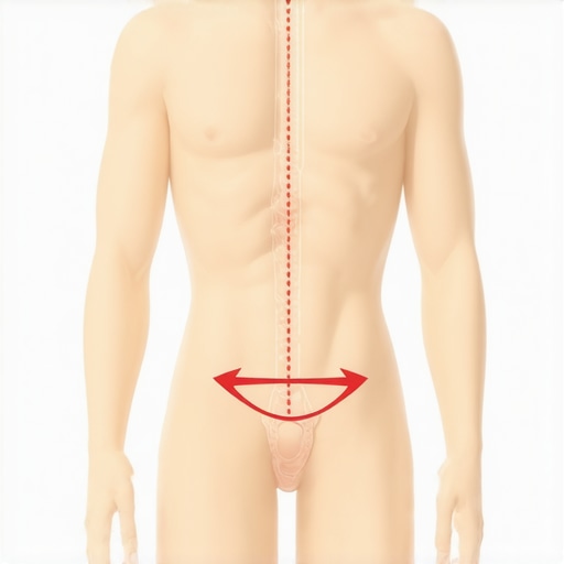 360-Degree Core Bracing Illustration Illustration of 360-degree core bracing technique for spinal stability.