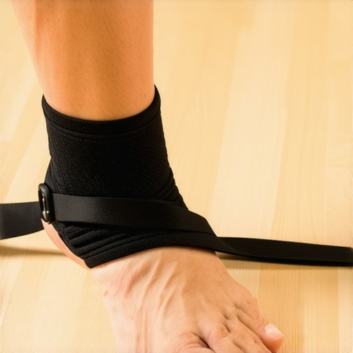 Using voodoo floss and resistance bands for advanced ankle mobility maintenance