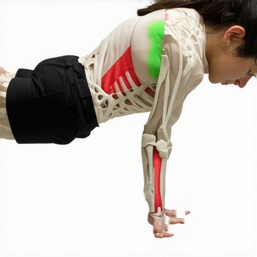 Comparison of correct and incorrect dead bug form for spinal stability