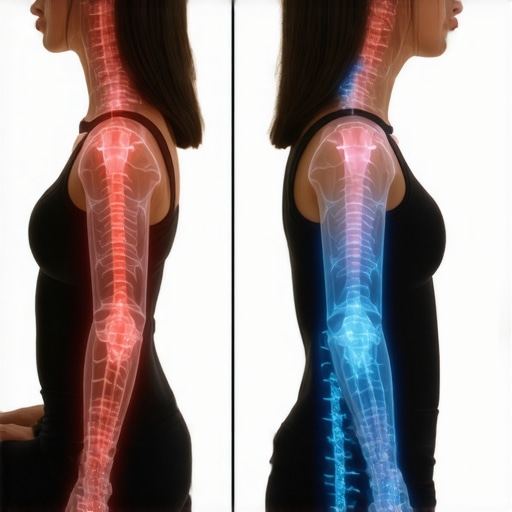 Dynamic Movement vs Static Posture Tension Diagram showing how forced static posture creates muscle fatigue compared to natural dynamic alignment.