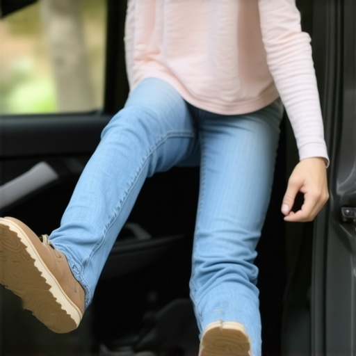 How to get out of a car without twisting your spine