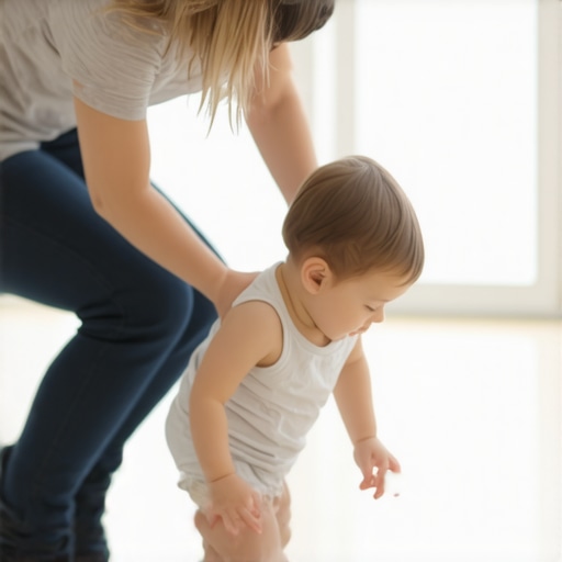 How to lift a toddler without throwing out your back