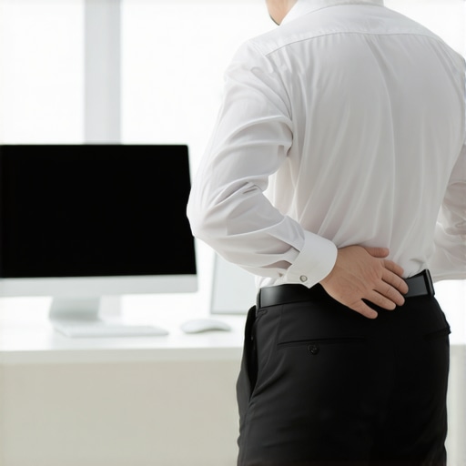 How to manage a flare-up of lower back pain at work