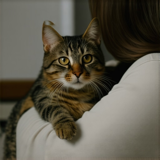 How to pick up your cat without straining your shoulders