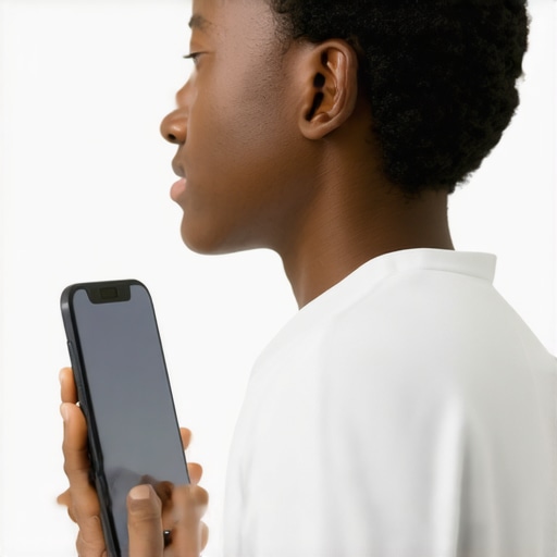 How to use your phone at eye level to save your spine