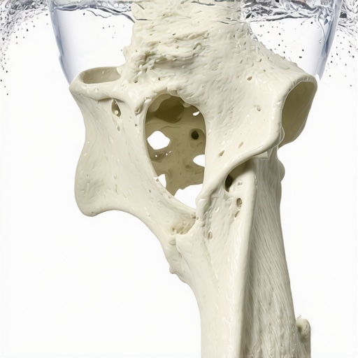 Anatomical diagram of a pelvis tilted forward like a spilling bucket to explain hamstring tension.
