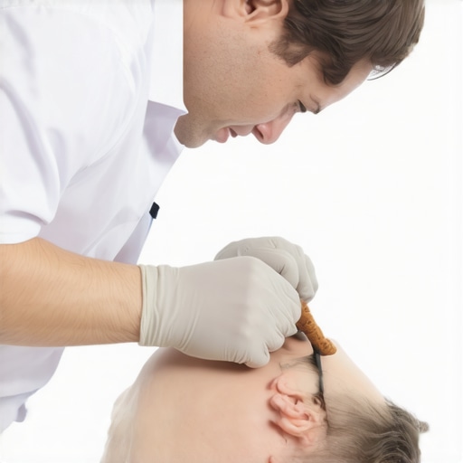 A chiropractor performing a targeted neck adjustment on a patient to restore mobility.