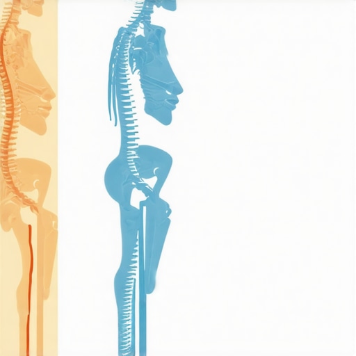 Diagram comparing the tension of rigid posture versus the health of dynamic spinal movement.