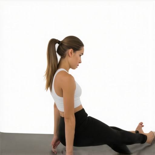 Step-by-step hip mobility and pelvic alignment drill Person performing hip mobility exercises to fix joint pinching and improve squat depth.