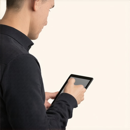 The 5-second fix for rounded shoulders while using a tablet