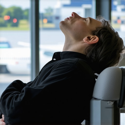 The Correct Way to Stretch Your Neck After a Long Flight