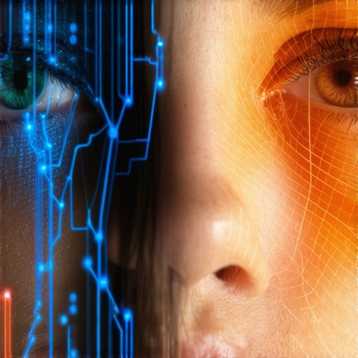 The Neurological Link Between Vision and Jaw Tension Diagram illustrating how visual focus affects facial muscles and jaw stiffness.