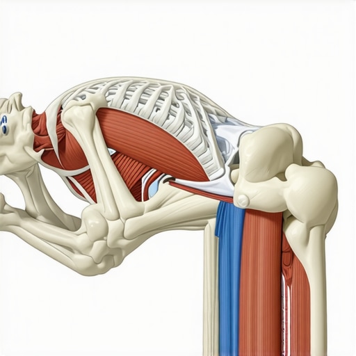 Infographic illustrating how anterior pelvic tilt creates perceived hamstring tightness.