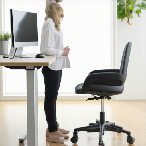 The best way to transition to a standing desk safely