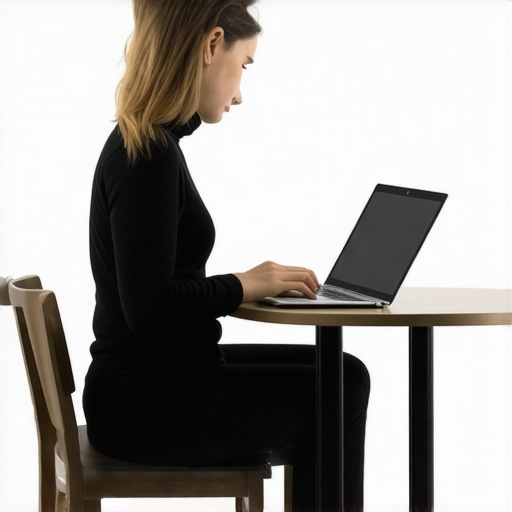 Comparison of rigid vs ergonomic posture for remote workers