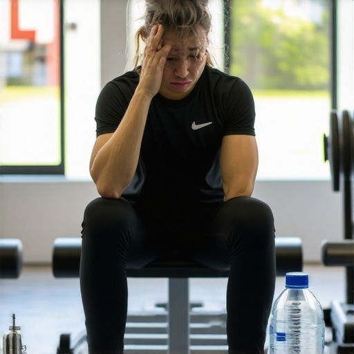 The hidden reason you get a headache after a gym session