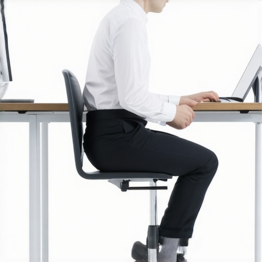 The myth of static posture versus dynamic movement A comparison showing why rigid posture causes muscle fatigue versus healthy dynamic movement.