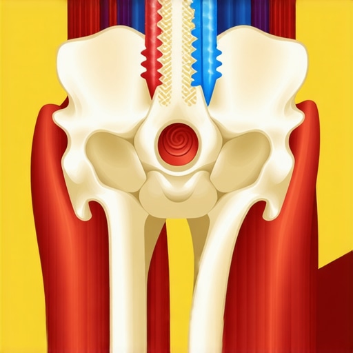 Visualizing Neural Tension and Pelvic Alignment Diagram showing how pelvic misalignment causes compensatory muscle tightness in the legs and back.
